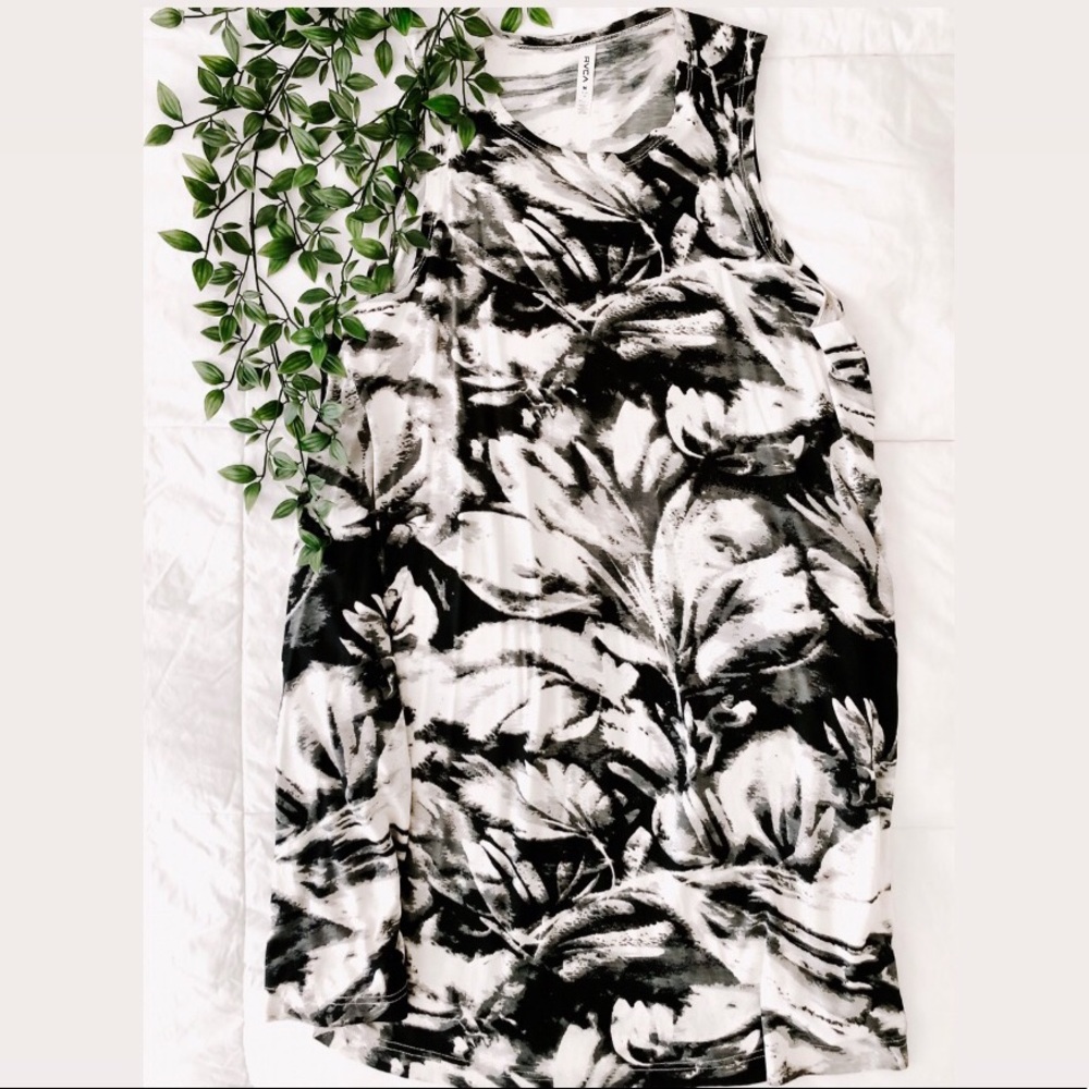 RVCA floral print summer dress.